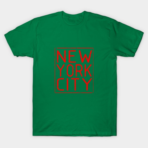 Irish new york souvenir T-Shirt by LND4design